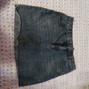 Jean skirt